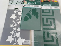 23 x sjablonen 6 assorti - afbeelding 3 van  3