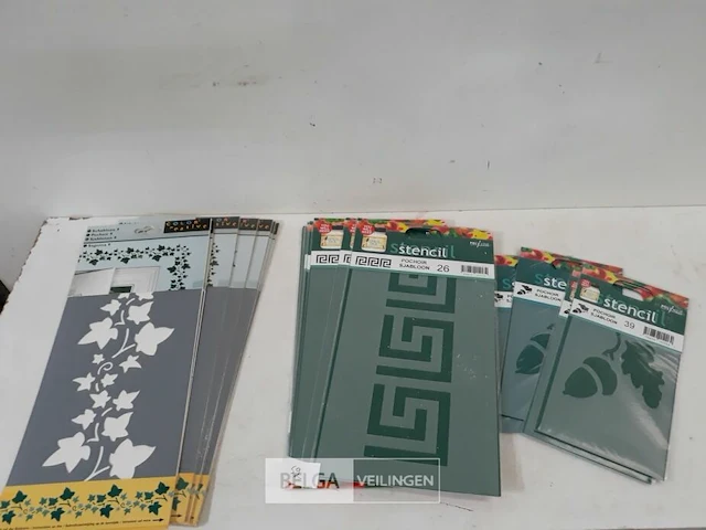 23 x sjablonen 6 assorti - afbeelding 2 van  3