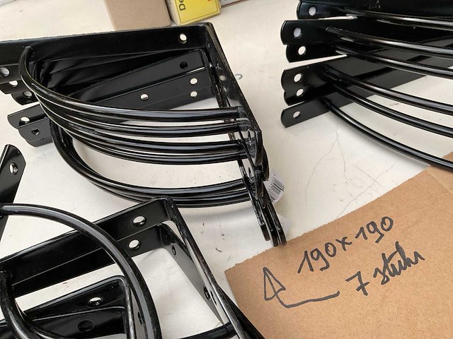 23 zwarte plank dragers - afbeelding 3 van  5