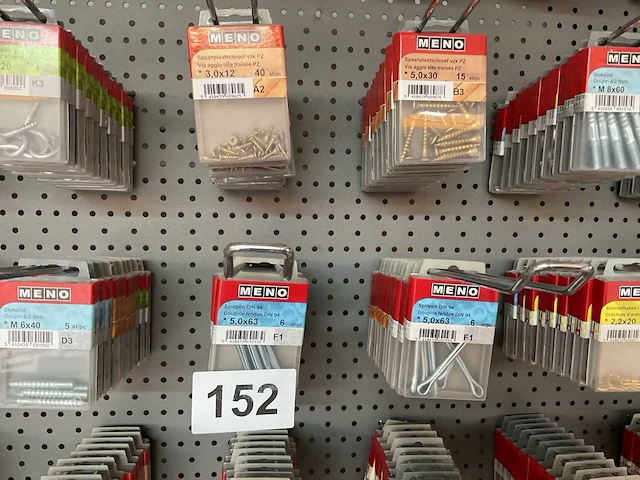 230 blisters hout schroeven bitsen en nagels - afbeelding 9 van  11