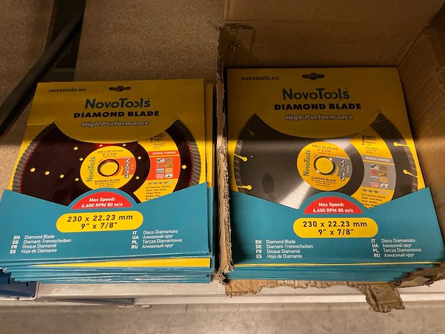 230x22.23mm diamantzaagblad (35x) - afbeelding 1 van  3