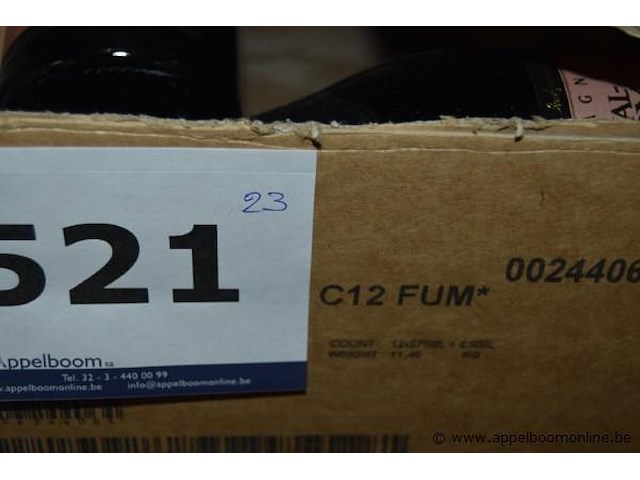 23x fles champagne, duval-leroy, rosé prestige premier cru, rosé, 75cl - afbeelding 2 van  3