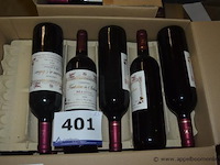 23x fles rode wijn, château fontaine de l'aubier, médoc, 2008, 75cl - afbeelding 1 van  3