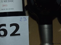 23x fles rode wijn, château peyrabon, haut-médoc, cru bourgeois, 2013, 75cl - afbeelding 3 van  3