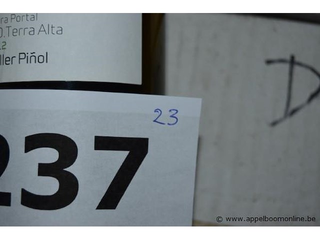 23x fles witte wijn, celler piñol, portal d.o. terra alta, 2012, 75cl - afbeelding 3 van  3