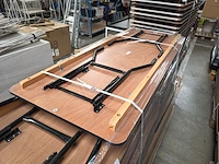 (23x) houten klaptafels en zitbanken - afbeelding 3 van  4