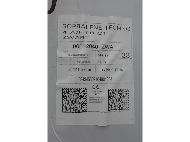 23x rollen roofing soprema - afbeelding 2 van  2