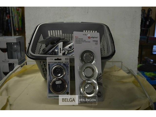 24 afvoerzeefjes en 7 gootsteenzeefjes +stop - afbeelding 1 van  3