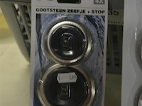 24 afvoerzeefjes en 7 gootsteenzeefjes +stop - afbeelding 3 van  3