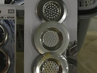 24 afvoerzeefjes en 7 gootsteenzeefjes +stop - afbeelding 2 van  3