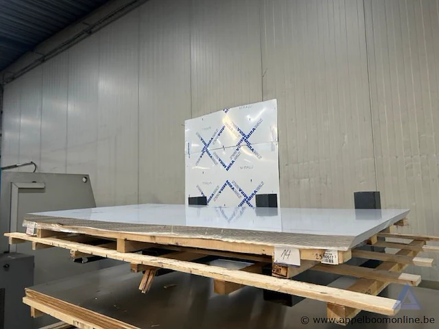 24 aluminium platen,afmetingen van 2500 x 1250 x 2 mm. - afbeelding 1 van  3