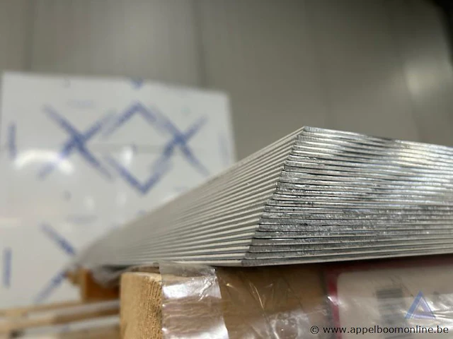 24 aluminium platen,afmetingen van 2500 x 1250 x 2 mm. - afbeelding 3 van  3
