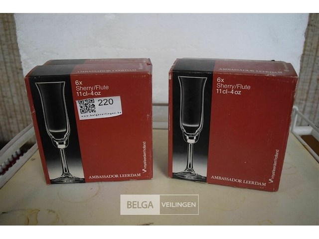 ±24 cherryglazen - afbeelding 1 van  2