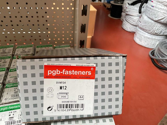 24 dozen inox moeren - afbeelding 3 van  7