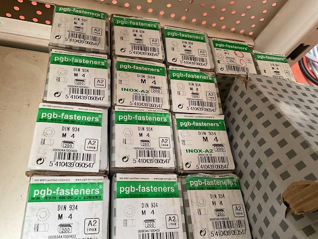 24 dozen inox moeren - afbeelding 6 van  7