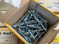 24 dozen metalen hollewandplug met schroefduim - afbeelding 4 van  5