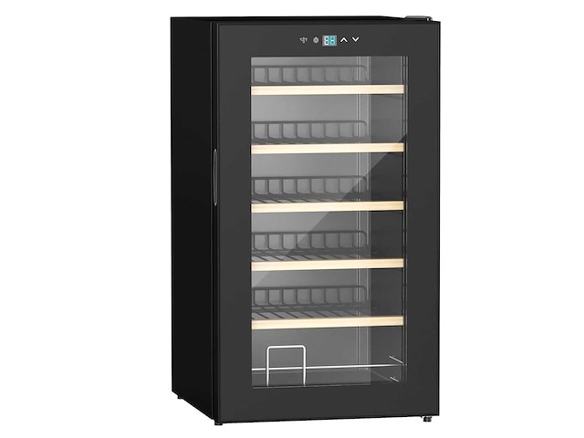 24 flessen wijnkelder 65l high performance instelbare temperatuur 5-20° - afbeelding 2 van  7