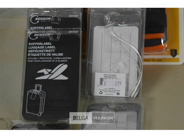 ±24 kofferspanbanden en kofferlabels - afbeelding 3 van  3