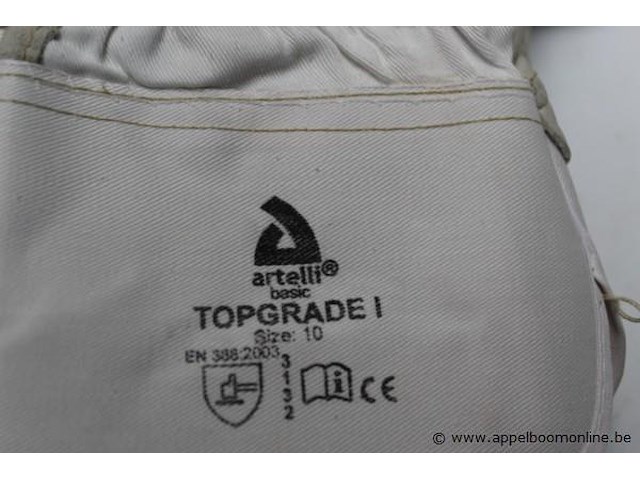 24 paar werkhandschoenen artelli topgrade i, m 10 - afbeelding 3 van  3