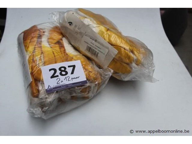 24 paar werkhandschoenen verrier, m 10 - afbeelding 1 van  2