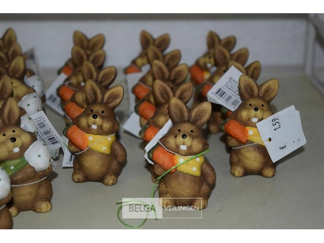 ±24 paashaas beeldjes h=±7cm - afbeelding 3 van  3