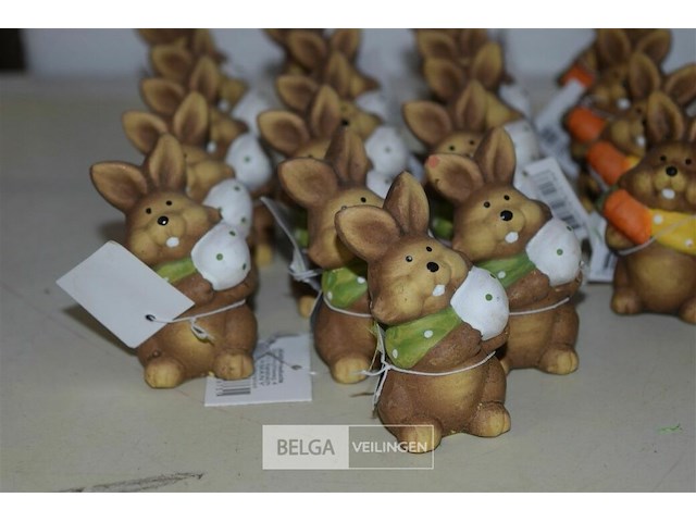 ±24 paashaas beeldjes h=±7cm - afbeelding 2 van  3