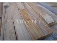 24 pakketten van 1 m² indo teak elegance nature 3d-panelen