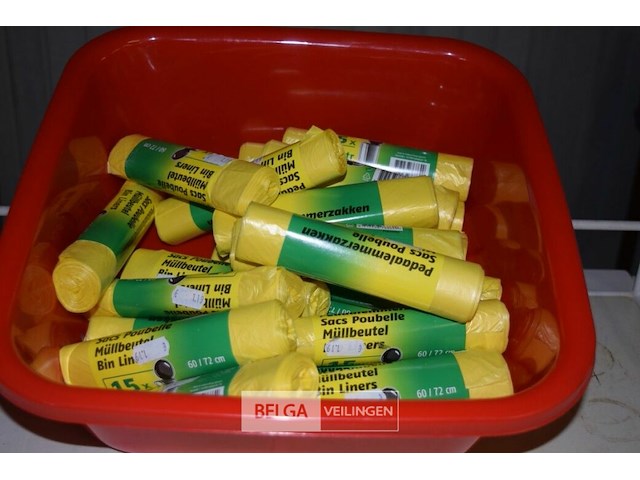 24 plastieken zakjes - afbeelding 1 van  2