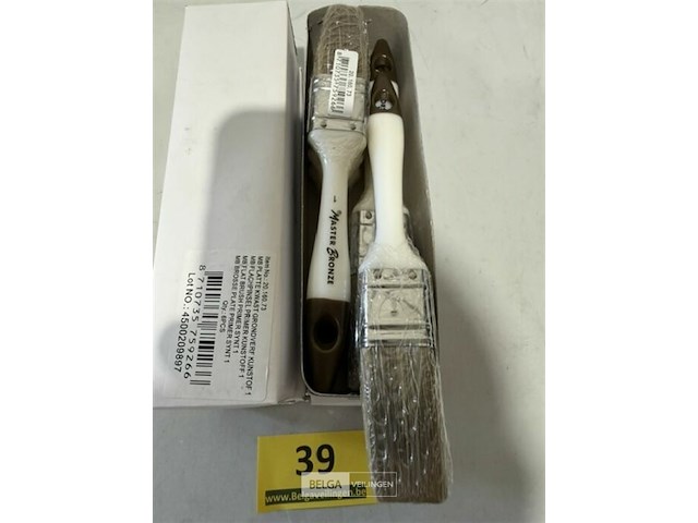 24 platte kwast grondverf 30mm - afbeelding 3 van  3