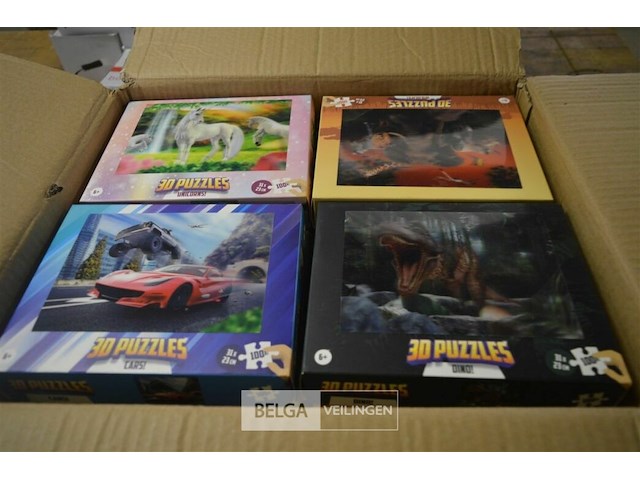 24 puzzels 3d - afbeelding 1 van  5