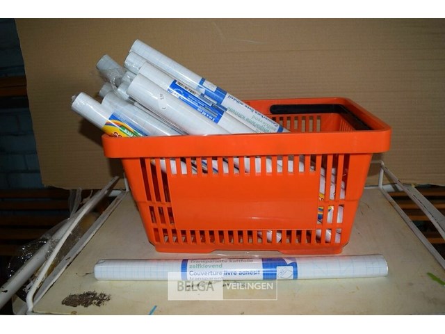 ±24 rollen transparante zelfklevende kaftfolie - afbeelding 1 van  2