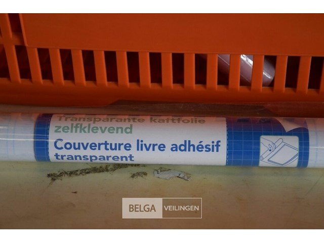 ±24 rollen transparante zelfklevende kaftfolie - afbeelding 2 van  2
