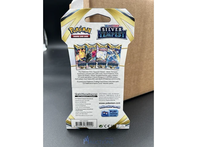 24 sleeved boosterpacks silver tempest pokémon - engelstalig - afbeelding 3 van  9