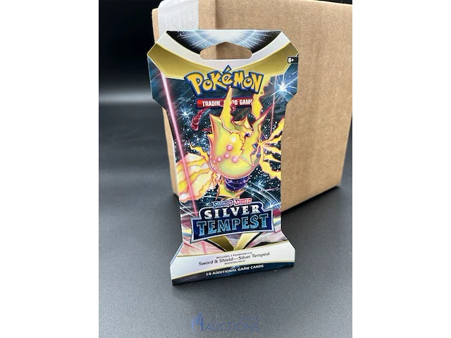 24 sleeved boosterpacks silver tempest pokémon - engelstalig - afbeelding 2 van  9