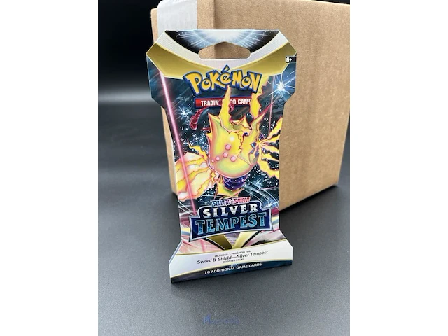 24 sleeved boosterpacks silver tempest pokémon - engelstalig - afbeelding 2 van  9