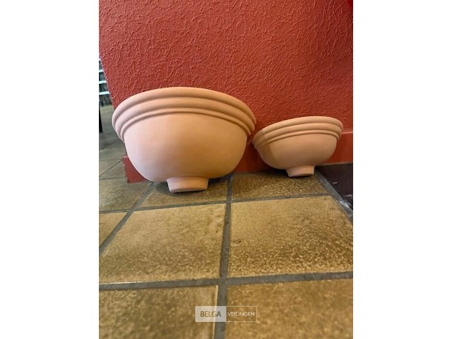 24 terra-cotta bloempotten - afbeelding 2 van  2