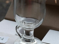 24 thee/choco glazen - afbeelding 1 van  2