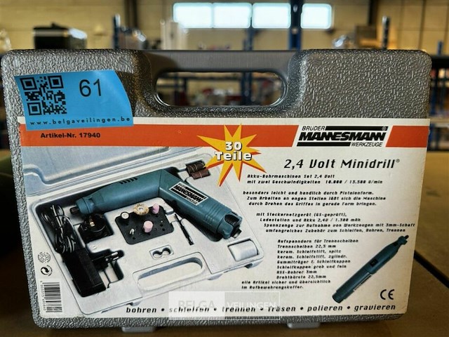 2,4 volt minidrill mannesmann - afbeelding 1 van  4