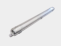 24 x 60cm enkele led tl t8 armaturen waterdicht - afbeelding 2 van  9