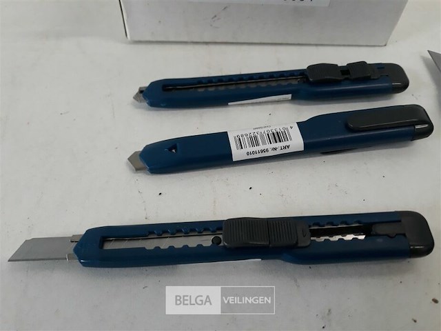 24 x afbreekmes 9 mm pvc huls - afbeelding 3 van  3