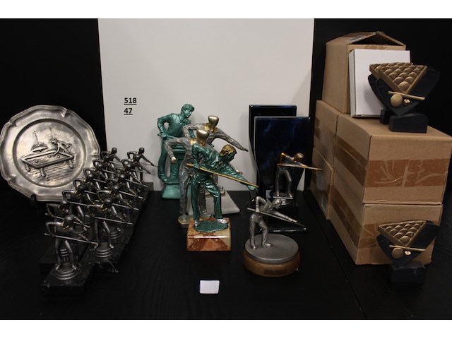 24 x biljarttrofee + 30 in doosje - afbeelding 2 van  2