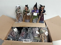 24 x deco heksen +/- 23 cm - afbeelding 1 van  3