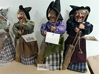 24 x deco heksen +/- 23 cm - afbeelding 3 van  3