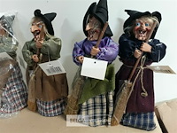 24 x deco heksen +/- 23 cm - afbeelding 3 van  3