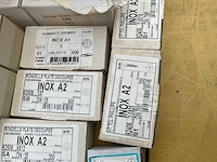 24 x dozen inox schroeven; rondellen - afbeelding 4 van  12