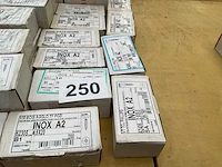 24 x dozen inox schroeven; rondellen - afbeelding 8 van  12