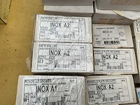 24 x dozen inox schroeven; rondellen - afbeelding 10 van  12