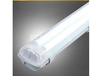 24 x dubbele tl frames 120 cm – ip65 waterdicht – fluorescerend behuizing - afbeelding 4 van  6
