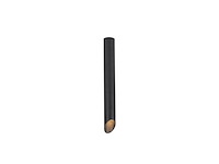 24 x gu10 opbouw design armatuur cilinder zand zwart 45cm - afbeelding 9 van  10