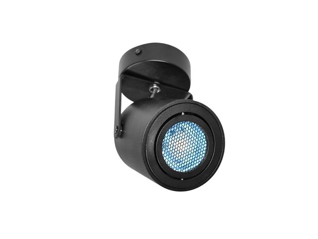 24 x gu10 opbouwspot armatuur cilinder zand zwart draaibaar - afbeelding 2 van  6